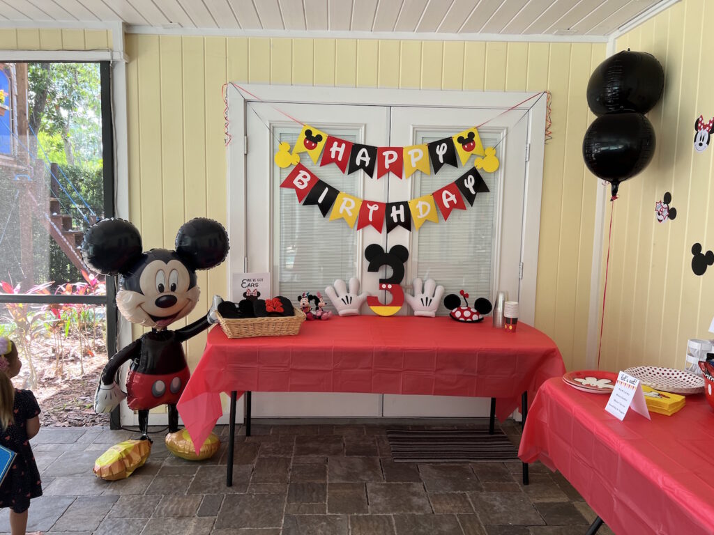 Mickey & Minnie Mouse Party Theme